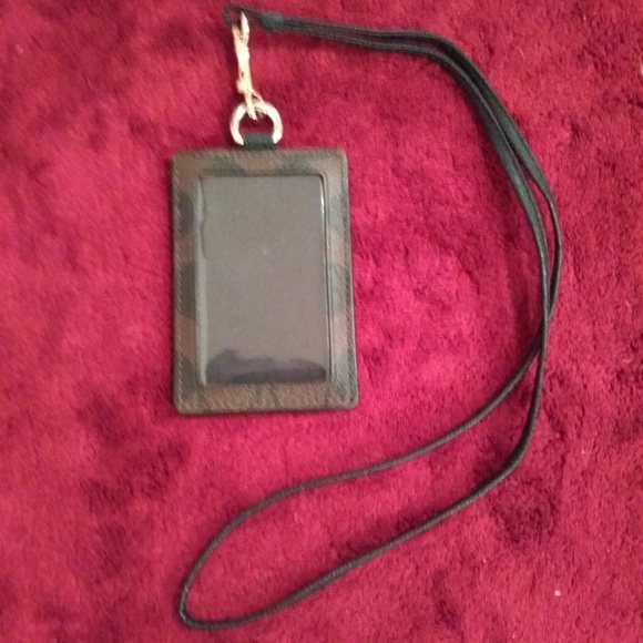 Coach Signature C Lanyard ID - Picture 2 of 4